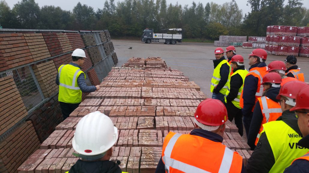 Bedrijfsbezoek aan Wienerberger, in Deest en Bemmel